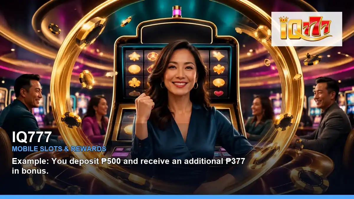 IQ777 featured mobile casino slots for Philippine players